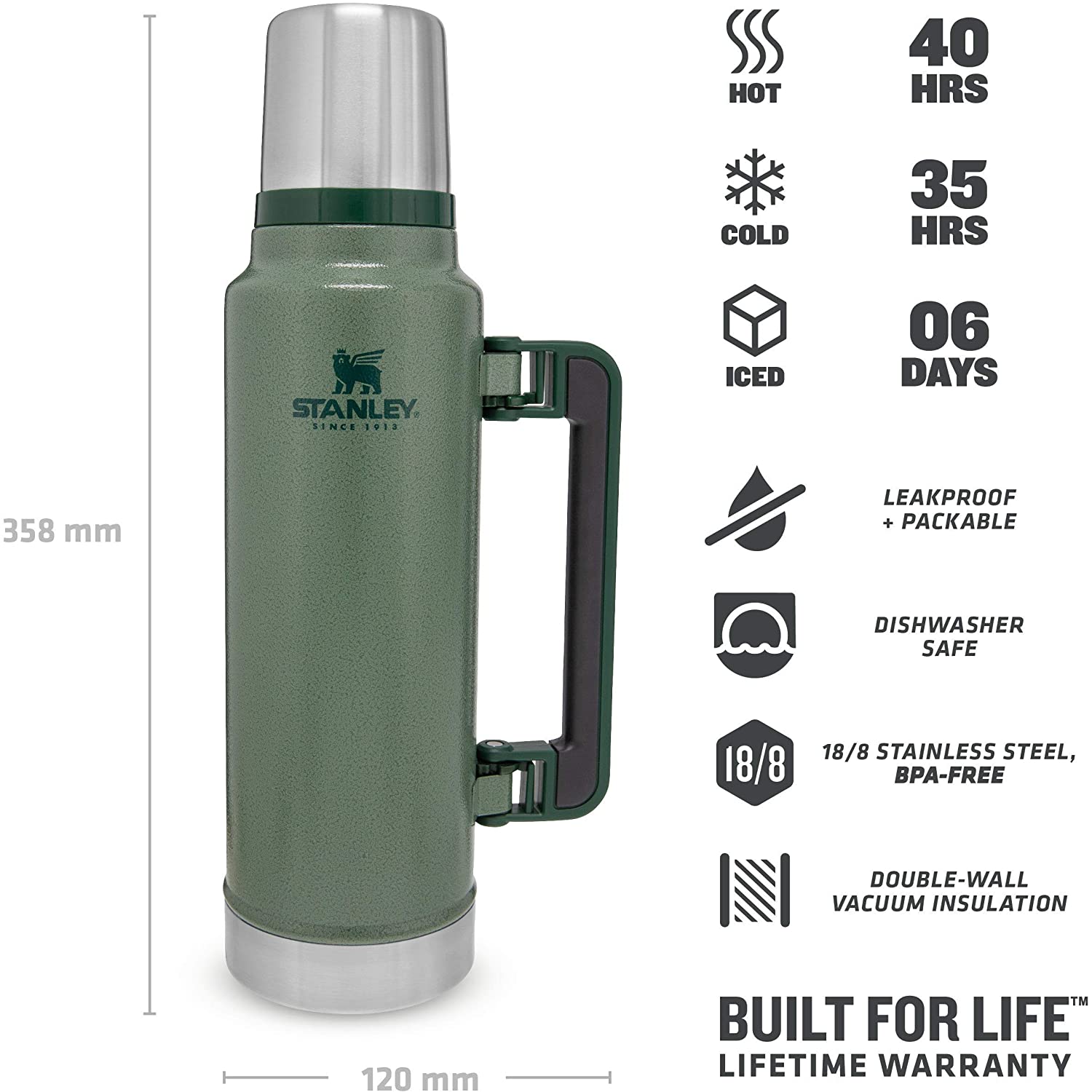 Stanley Flask 1.4 litre - Hunting and Fishing Supplies